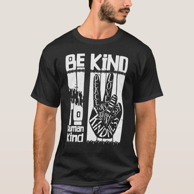 Camiseta Unity Day Orange Tee Seja gentil Com A Humanidade (Frente)