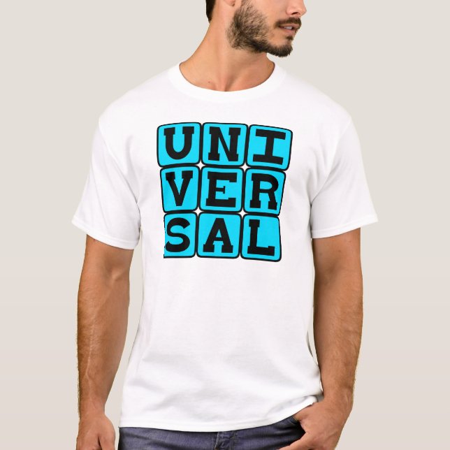 Camiseta Universal, Abrangente (Frente)