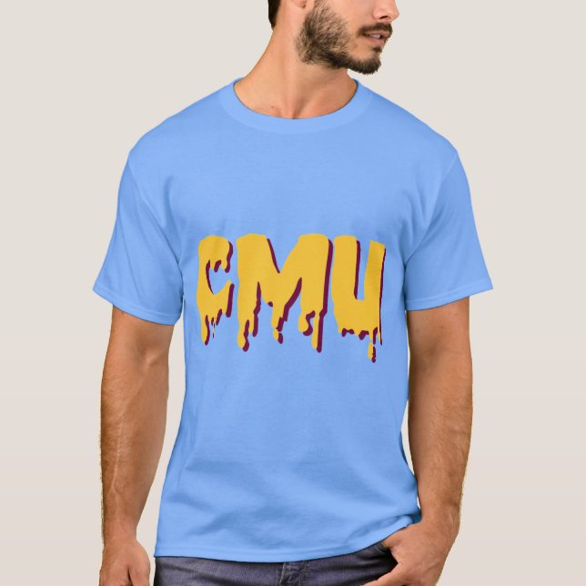 Camiseta Universidade Central de Michigan 4 (Frente)
