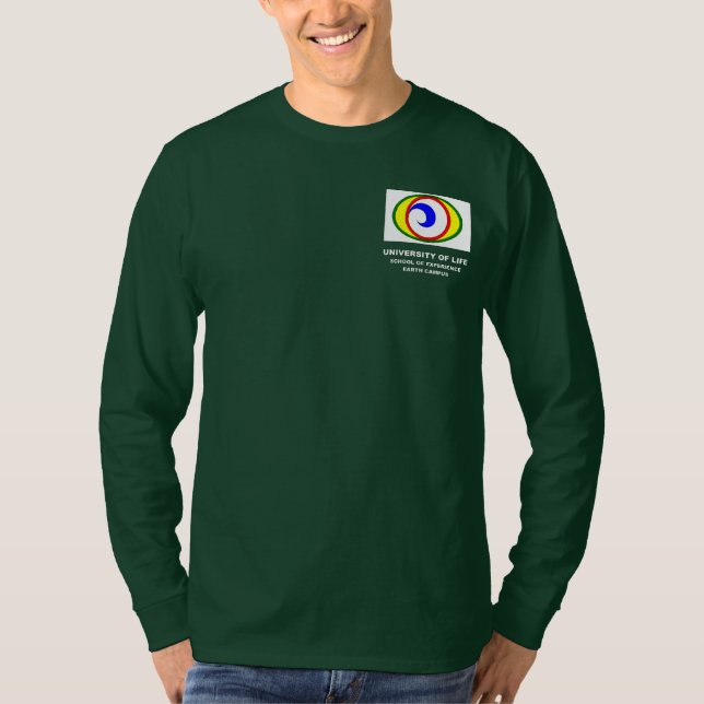 Camiseta Universidade da Vida em T-Shirt (Frente)