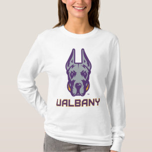 Camiseta Universidade de Albany Great Danes