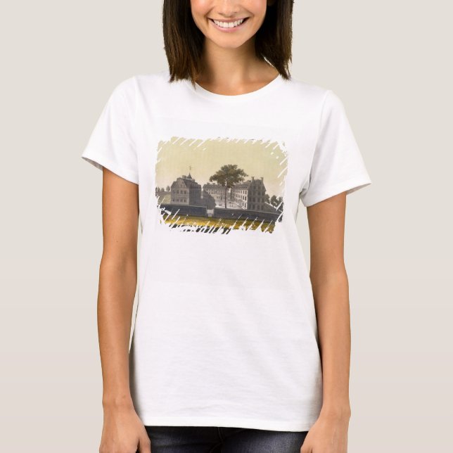 Camiseta Universidade de Cambridge, Massachusetts, de Le C (Frente)