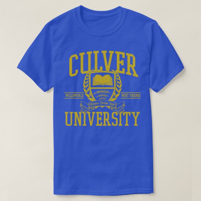 Camiseta Universidade de Culver (Frente do Design)