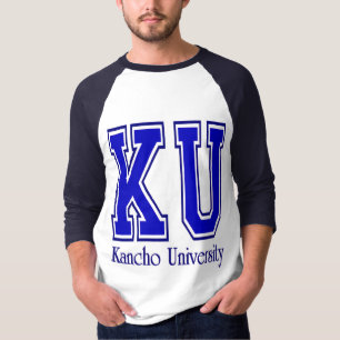 Camiseta Universidade de Kancho - azul