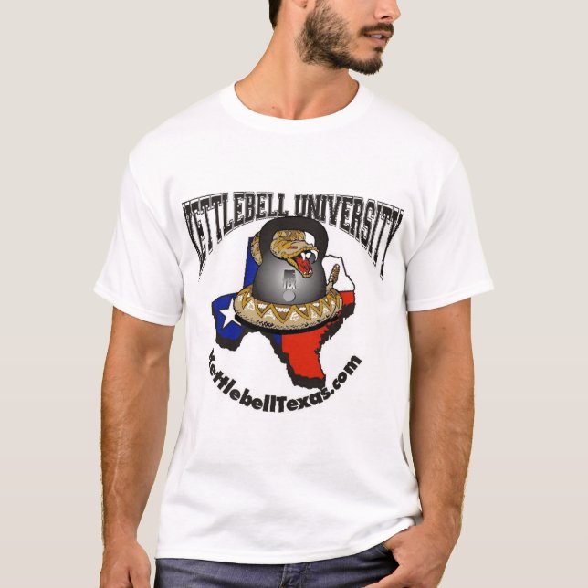 Camiseta Universidade de Kettlebell (Frente)