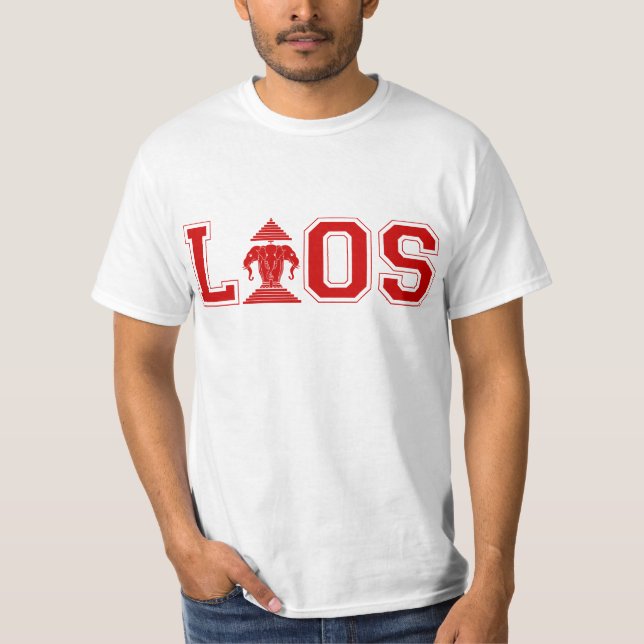 CAMISETA UNIVERSIDADE DE LAOS (Frente)