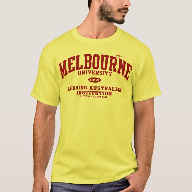 Camiseta Universidade de Melbourne (Frente)