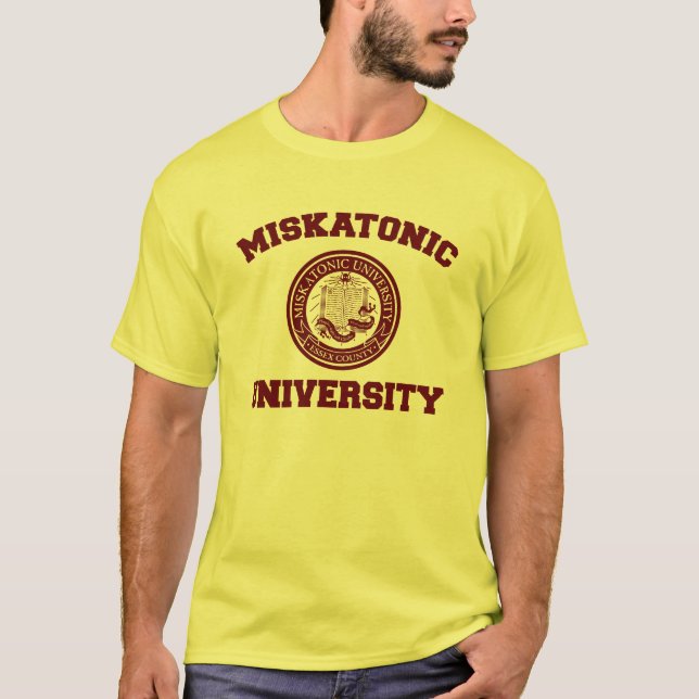 Camiseta Universidade de Miskatonic (Frente)