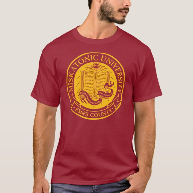 Camiseta Universidade de Miskatonic (Frente)