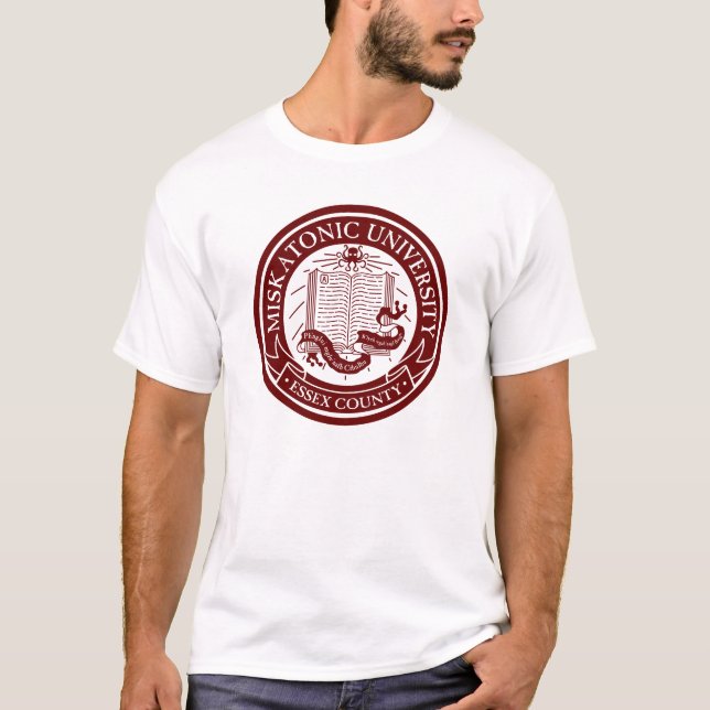 Camiseta Universidade de Miskatonic (Frente)