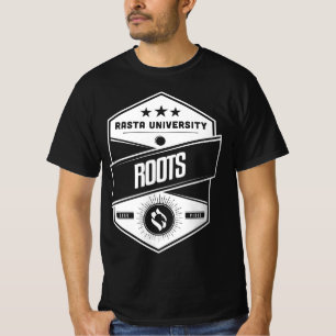 Camiseta Universidade de Rasta Roota Boas Vibas Reggae