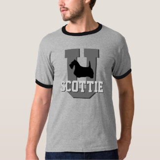 Camiseta Universidade de Terrier do Scottie