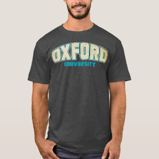 Camiseta Universidade de Vintage Oxford
