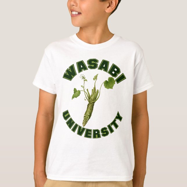 Camiseta Universidade de Wasabi (Frente)