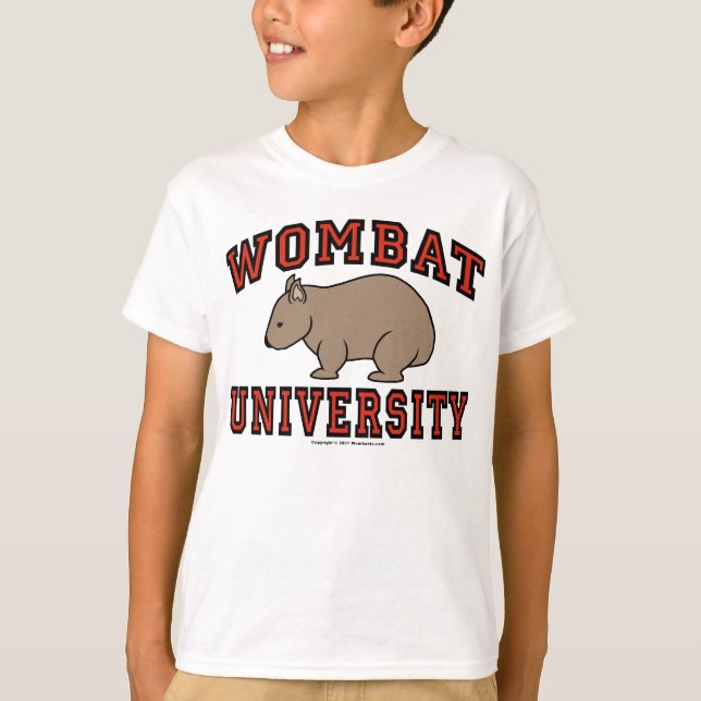 Camiseta Universidade de Wombat (Frente)