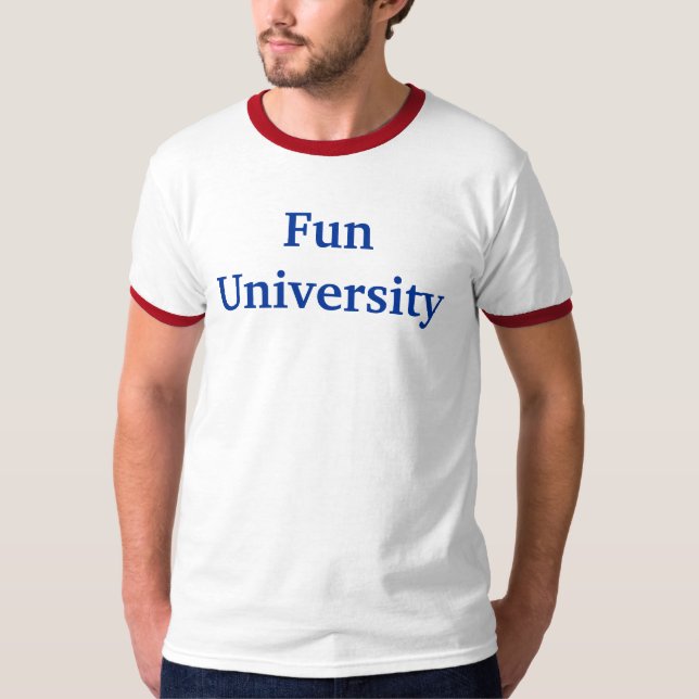Camiseta Universidade do divertimento (Frente)