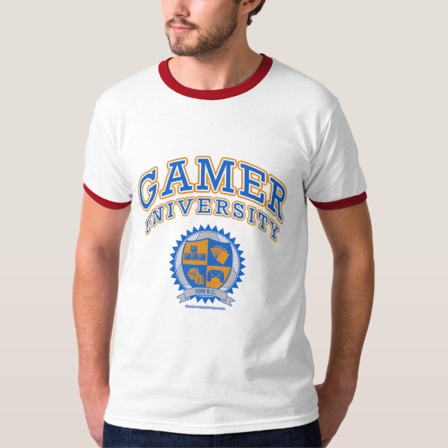 Camiseta Universidade do Gamer (Frente)