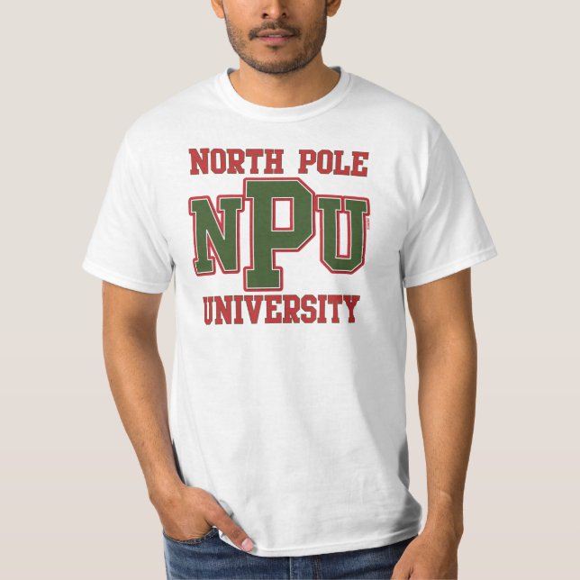 Camiseta Universidade do Pólo Norte (Frente)