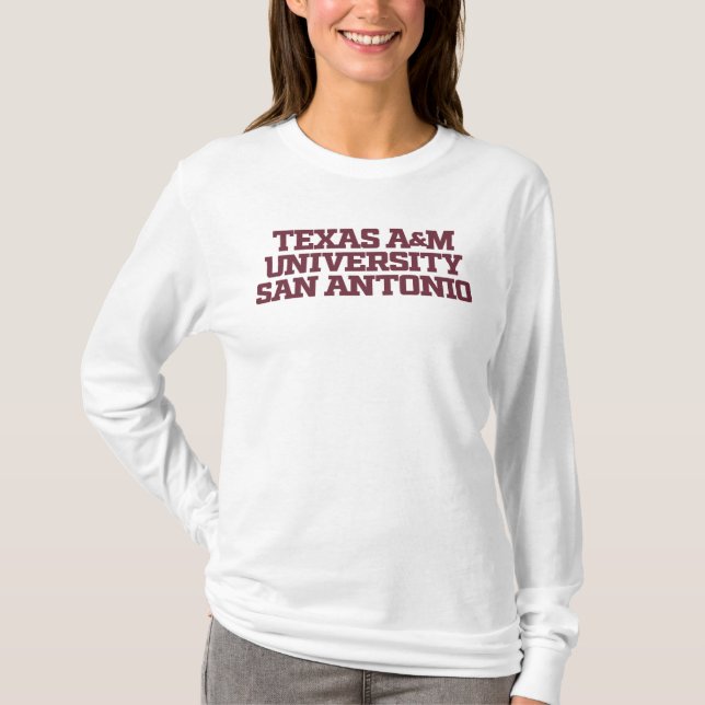 Camiseta Universidade do Texas A&M - San Antonio 3 (Frente)