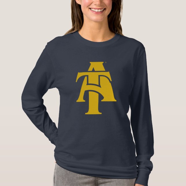 Camiseta Universidade Estadual da Carolina do Norte A&T | L (Frente)