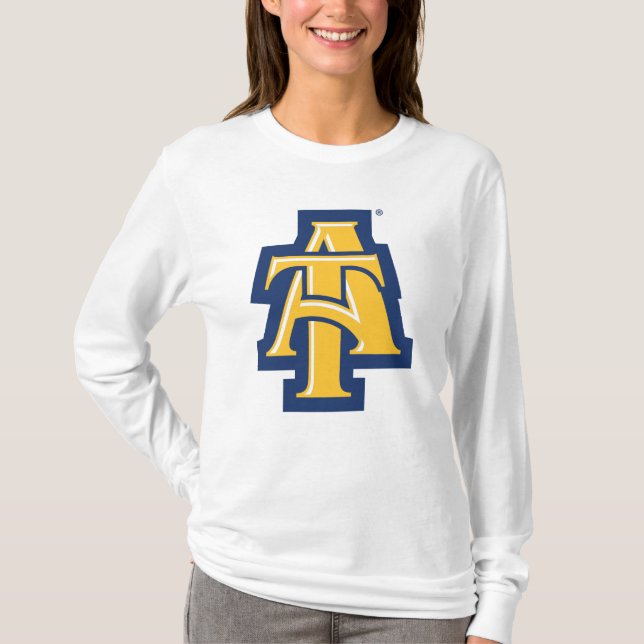 Camiseta Universidade Estadual da Carolina do Norte A&T | L (Frente)