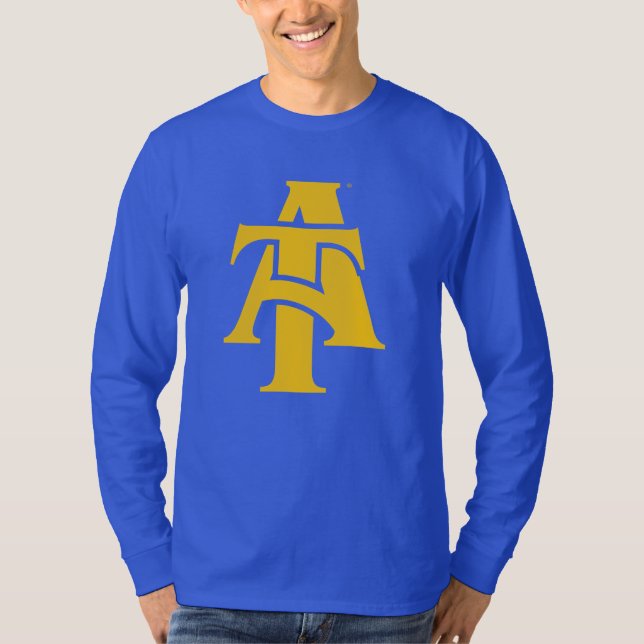 Camiseta Universidade Estadual da Carolina do Norte A&T | L (Frente)