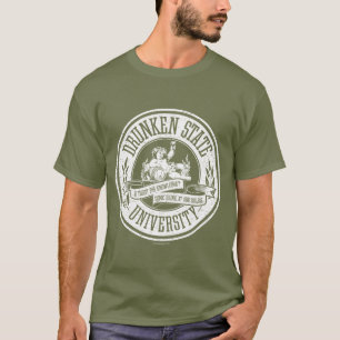 Camiseta Universidade Estadual de Bêbada