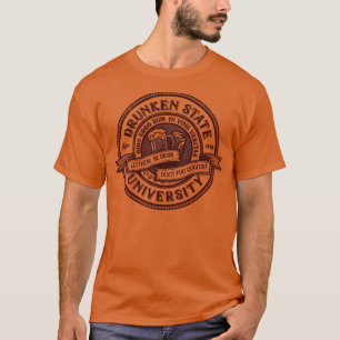 Camiseta Universidade Estadual de Bêbada