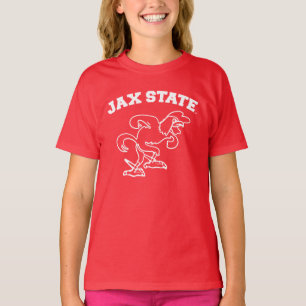 Camiseta Universidade Estadual de Jacksonville JAX State Ga