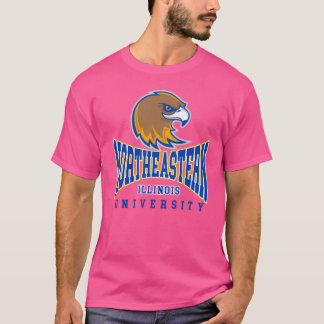 Camiseta universidade nordeste de illinois10