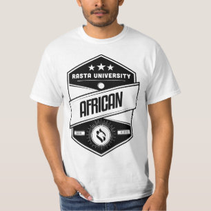 Camiseta Universidade Rasta African Good Vibgae Reggae