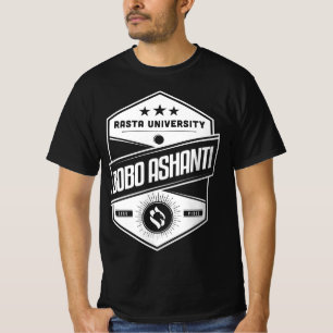 Camiseta Universidade Rasta Bobo Ashanti Good Vibgae