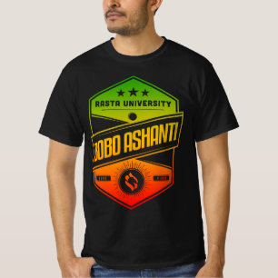 Camiseta Universidade Rasta Bobo Ashanti Good Vibgae