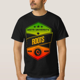 Camiseta Universidade Rasta Raja Boas Víbias Rasta Reggae