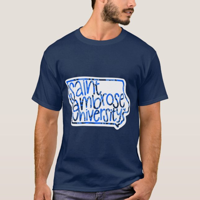 Camiseta Universidade Saint Ambrose (Frente)