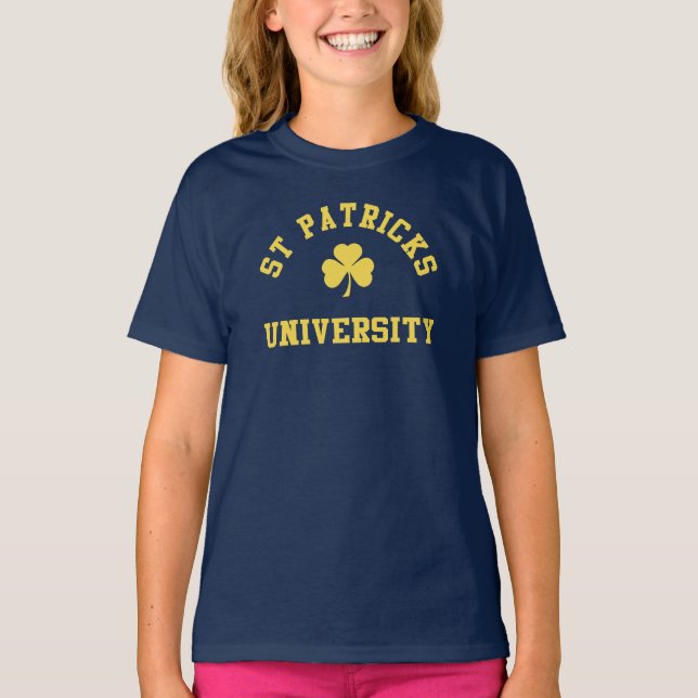 Camiseta Universidade St Patricks (Frente)