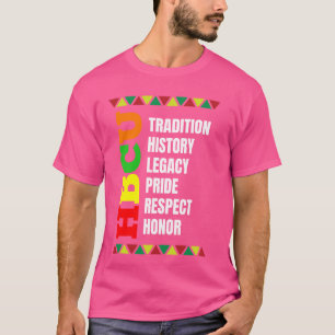Camiseta Universidades HBCU Históricas de Negras