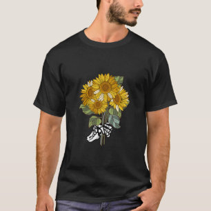 Camiseta Universitário Varsity-Gold Girassóis Meu Último, M