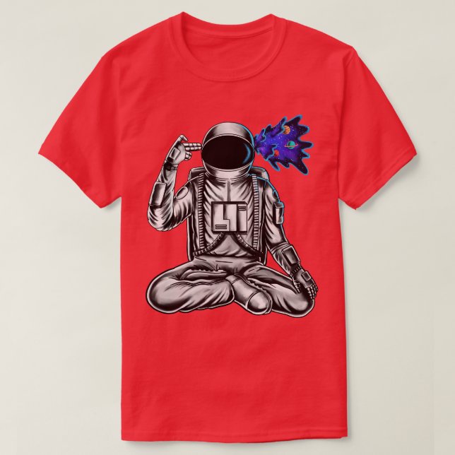 Camiseta Universo Astronauta (Frente do Design)