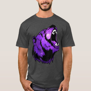Camiseta Universo com perigo urso 1980