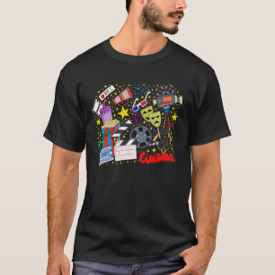 Camiseta Universo de Filme para Cinéfilos