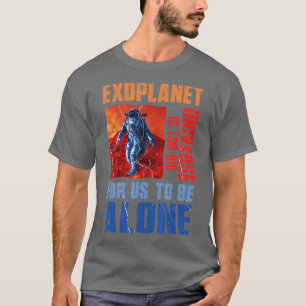 Camiseta Universo é uma ciência astronômica planetária exop