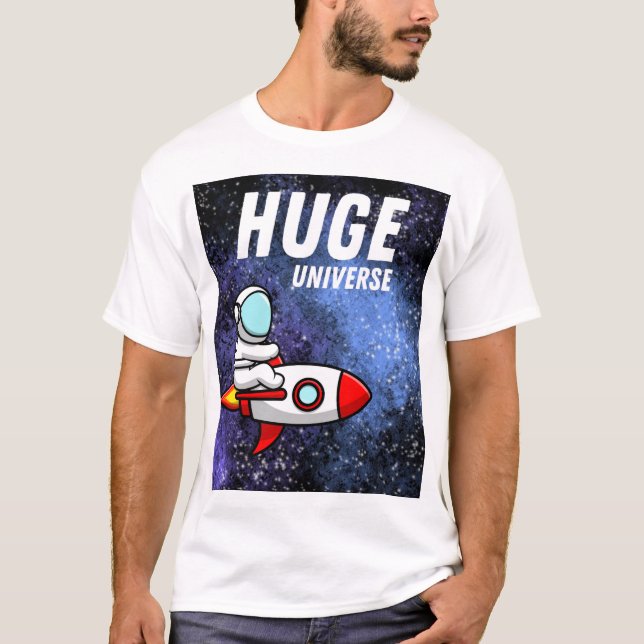 CAMISETA UNIVERSO ENORME (Frente)