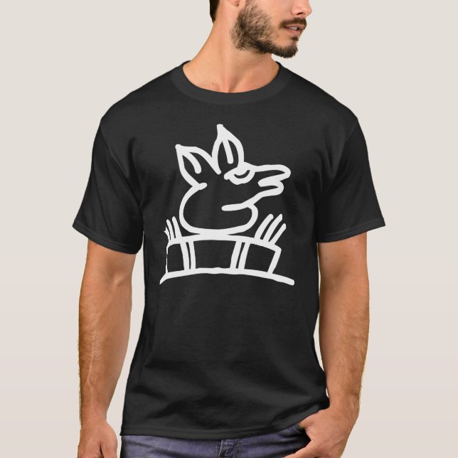 Camiseta Universo, hieróglifo chinês (Dongba) (Frente)