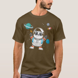 Camiseta Universo Zoológico da China, Viagem espacial Panda