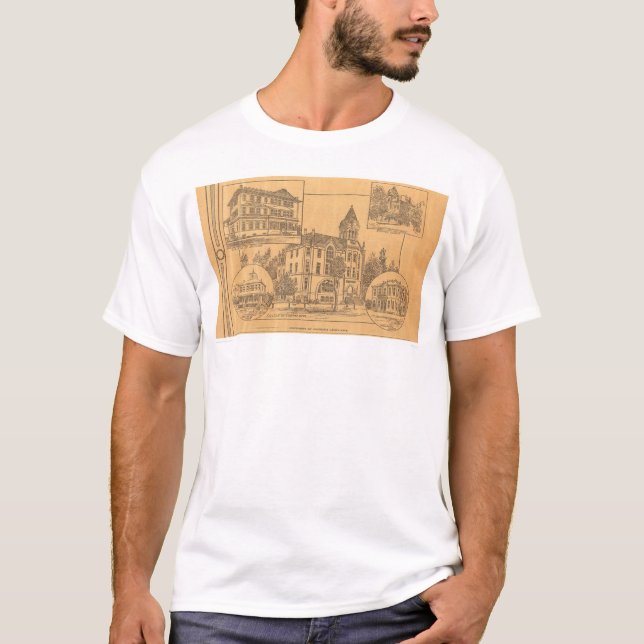 Camiseta Universty de Califórnia do sul (1805C) (Frente)