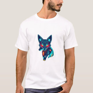 Camiseta Unleash Neon Robo Fox