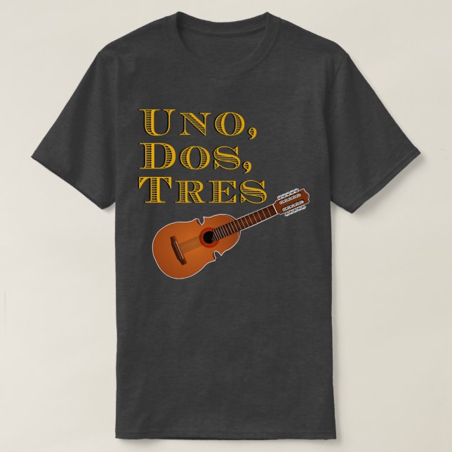 Camiseta Uno Dos Tres Quatro (Frente do Design)