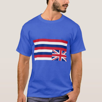 Camiseta Unoccupy Hawaii de cabeça para baixo Bandeira do H