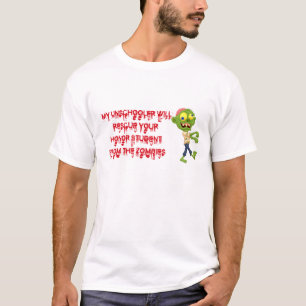 Camiseta Unschooler salvará o estudante da honra dos zombi